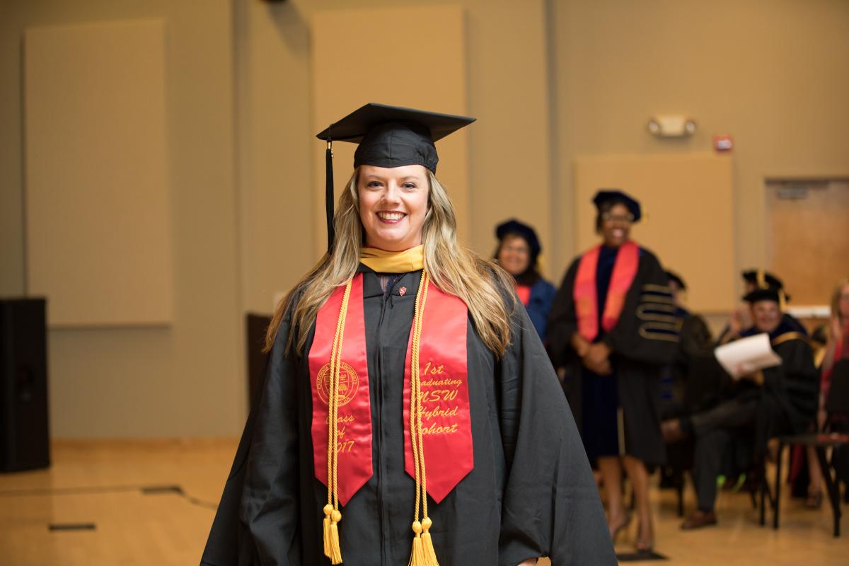 Stan State MSW Hooding Ceremony California State University Stanislaus